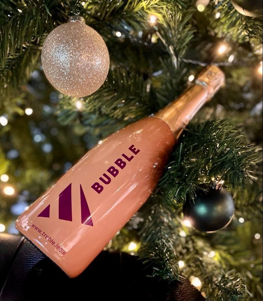 TREBLE wenst u fijne feestdagen!