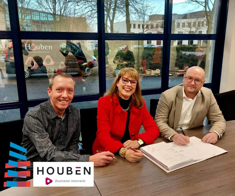 TREBLE begeleidt Maasveste Berben Bouw bij overname Houben Duurzame Renovatie