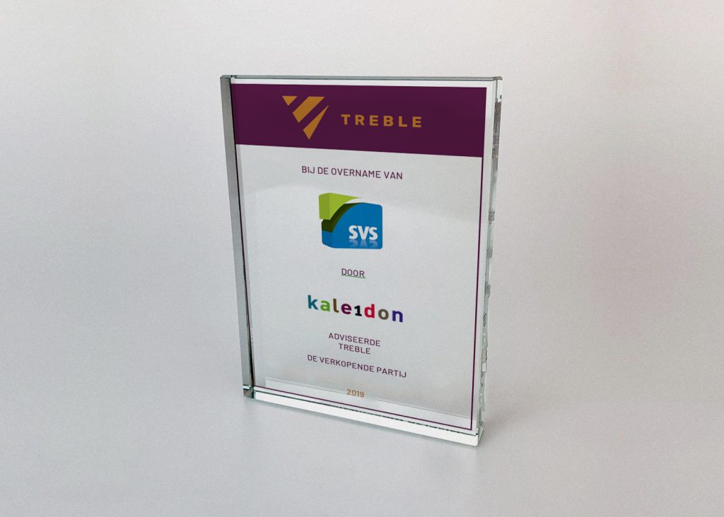 TREBLE begeleidt Stichting RAS bij verkoop van SVS aan Kaleidon