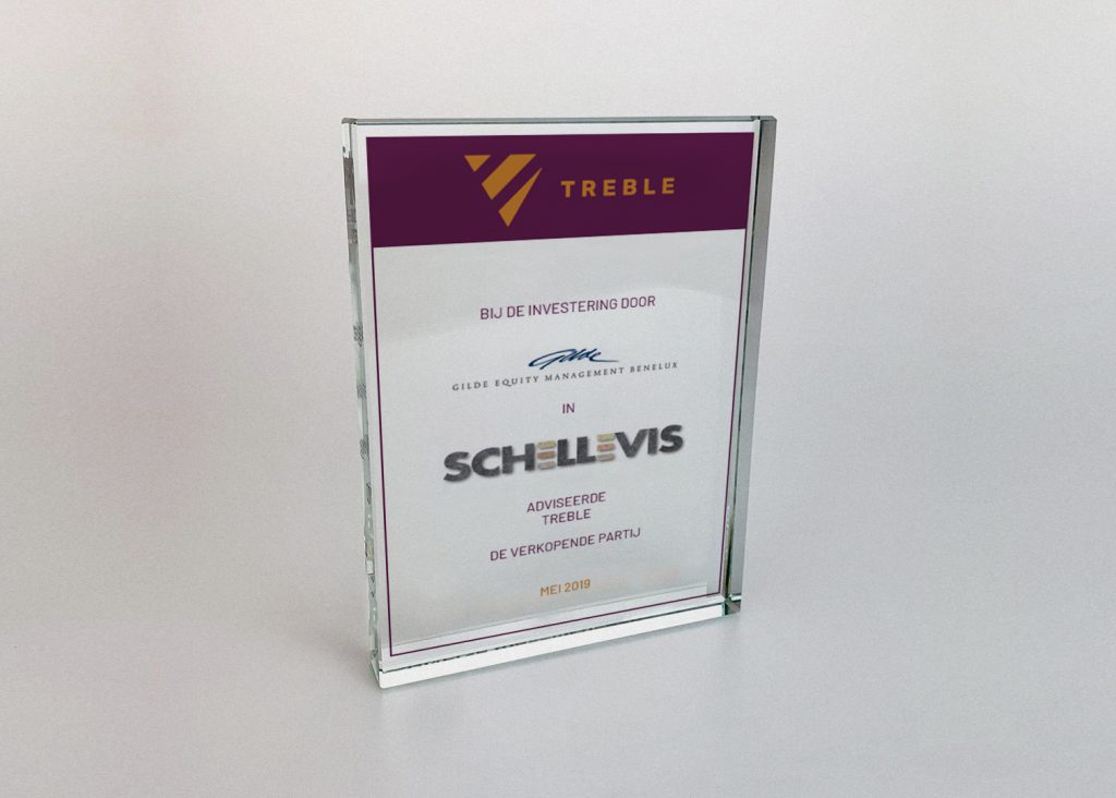 TREBLE begeleidt Schellevis bij investering door Gilde Equity Management